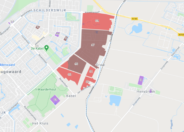 Kaart publieke plannen